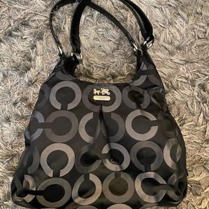 Coach 3 compartment shoulder bag